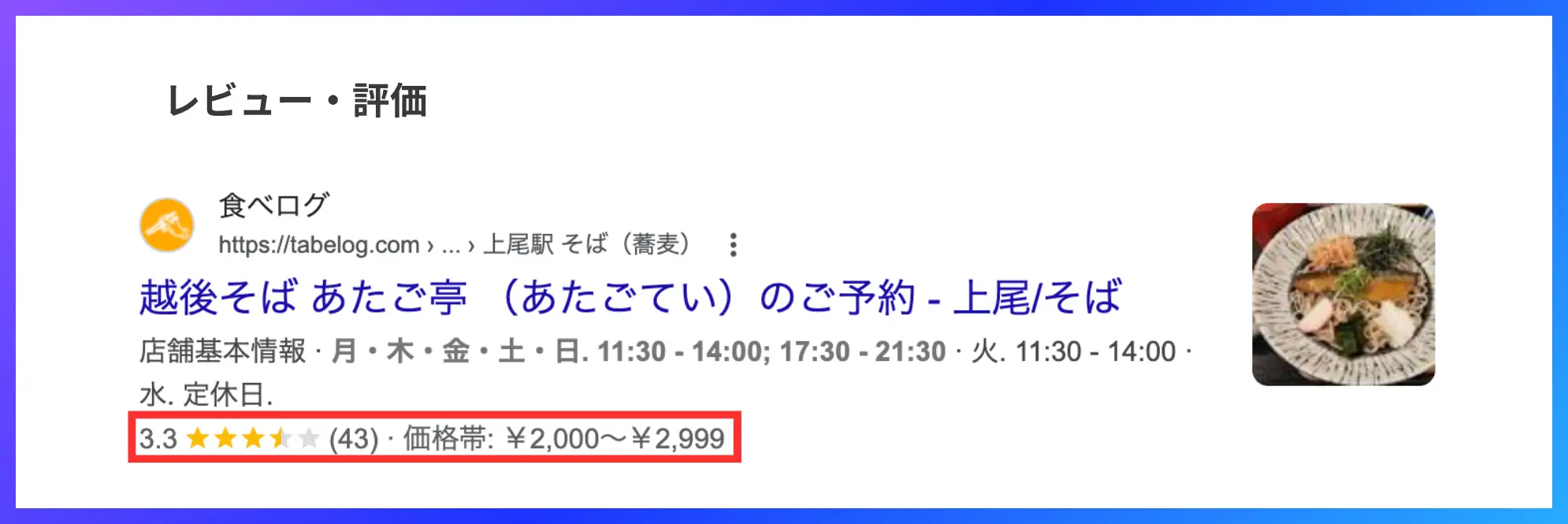 レビュー・評価